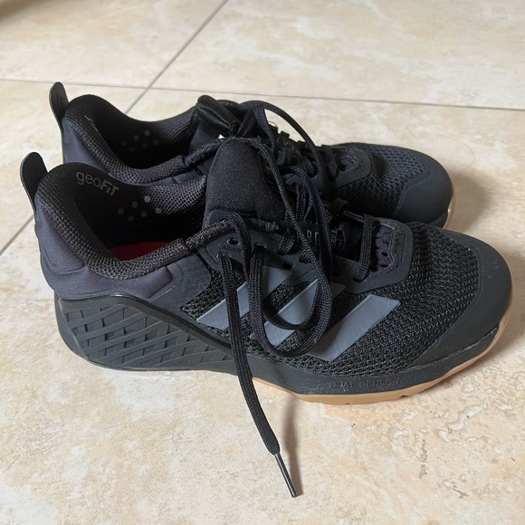 Adidas Black and Gray Athletic Shoes - Picture 2 of 4